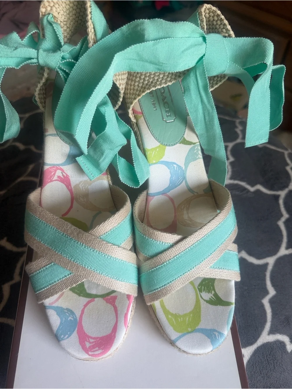 Coach Maryn espadrilles nwot